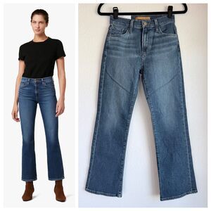 NWT Joe's Jeans The Callie High Rise Cropped Boot Cut Jeans in Energy Wash Sz 24